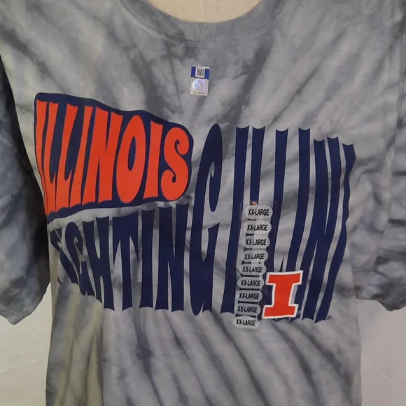 Fighting ILLINOIS T-shirt New With Tags - Picture 5 of 8